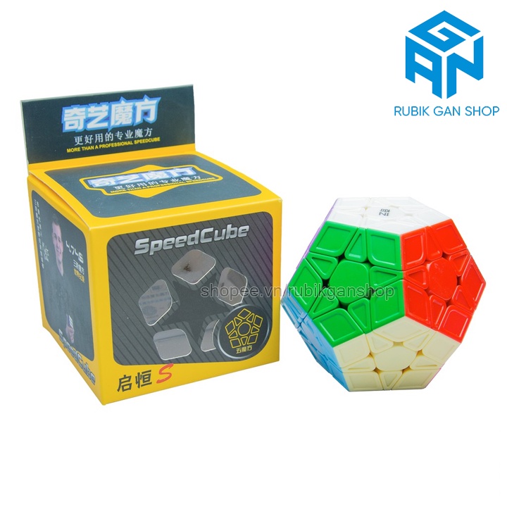 [Mã LIFETOYS1 giảm 30K đơn 99K] Rubik Megaminx QiYi QiHeng S Stickerless Rubik 12 Mặt Khối Lập Phương Rubik