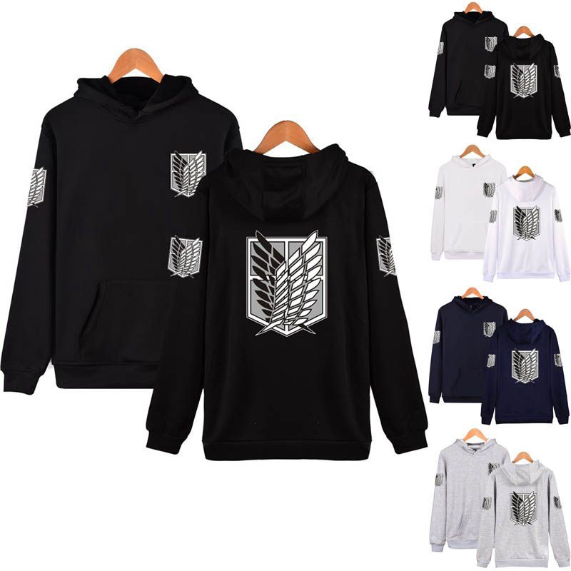 Áo Khoác Hoodie Hóa Trang Nhân Vật Trong Attack On Titan