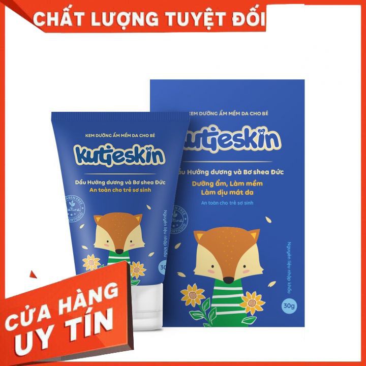 KUTIESKIN - Kem dưỡng ẩm mềm da cho bé