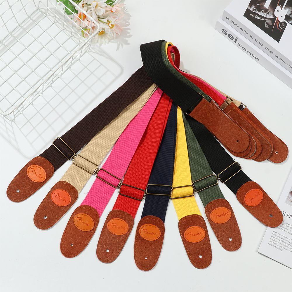 JONYE Dây Đeo Đàn Guitar Bằng Vải Canvas Có Thể Điều Chỉnh