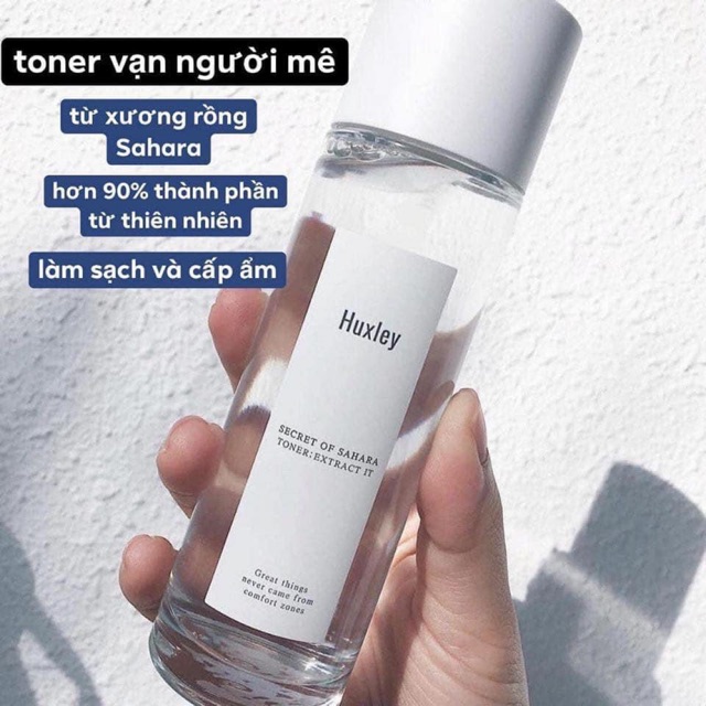 Nước hoa Hồng Huxley /Toner huxley