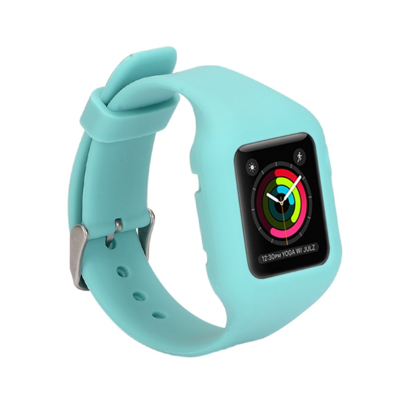 Quai silicone 38mm-42mm chuyên dùng thay thế cho đồng hồ thông minh Apple Watch 3 2 1