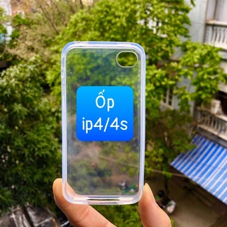 Ốp 4 và 4s dẻo siêu dày bền