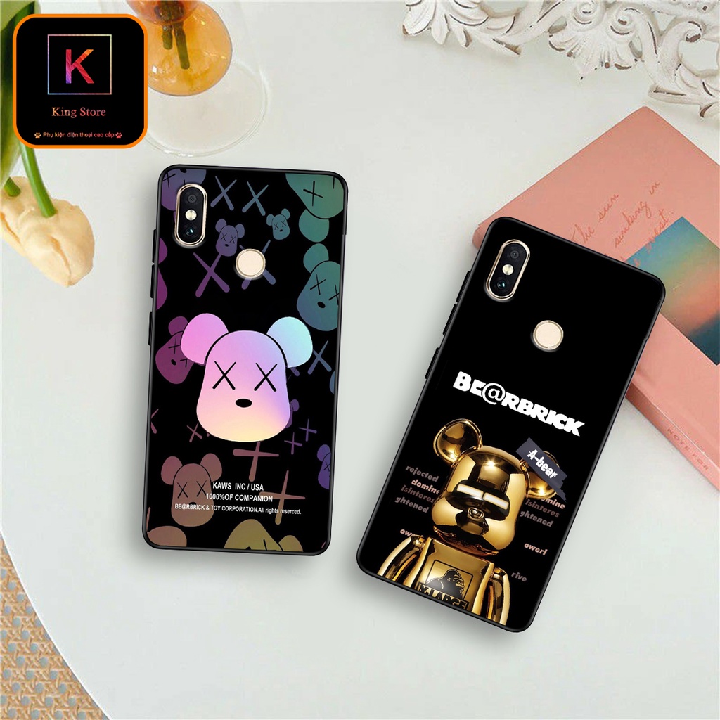 Ốp lưng Xiaomi Redmi Note 5 - Xiaomi Redmi Note 5 Pro - Xiaomi Redmi Note 5A - Ốp in hình Gấu B.Ř.i.c.k hot trend