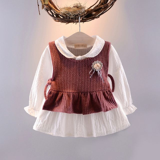 Áo váy 2 lớp cho bé