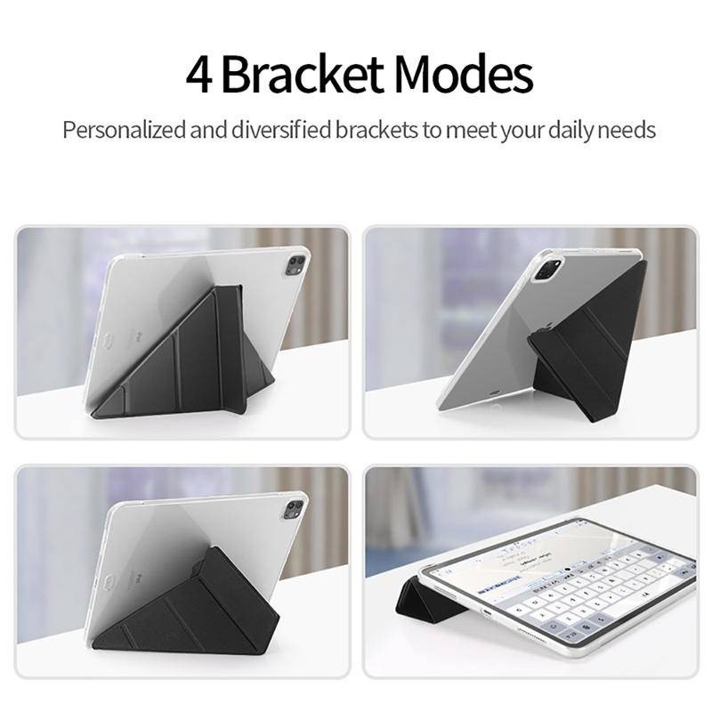 Ốp máy tính bảng DLLENCASE A061 bằng silicon mềm bảo vệ mọi góc thích hợp cho iPad Pro 2020 12.9 2018 11 2nd Gen