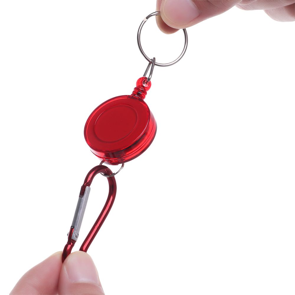 Móc Gắn Chìa Khóa Có Thẻ ID An Toàn Hình Quả Bầu Nhiều Màu