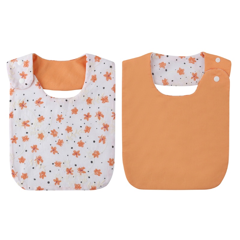Yếm Ăn Cotton Chống Thấm Nước Dành Cho Bé Sơ Sinh