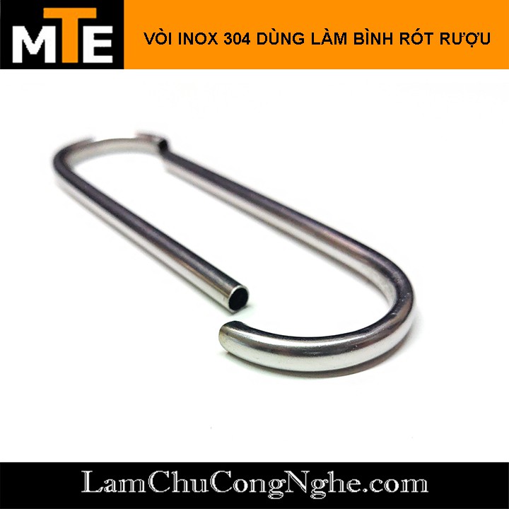 Vòi Inox 304 dùng làm bình rót rượu