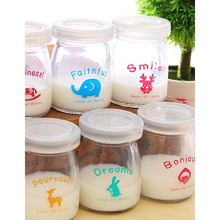 COMBO 12 HŨ SỮA CHUA THỦY TINH CAO CẤP