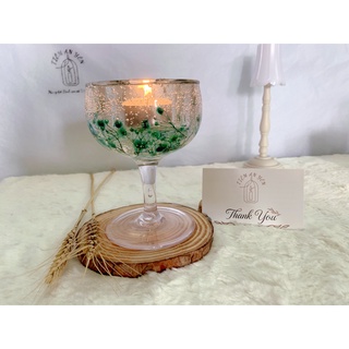 Ly đựng nến tealight - Tặng kèm 3 nến tealight