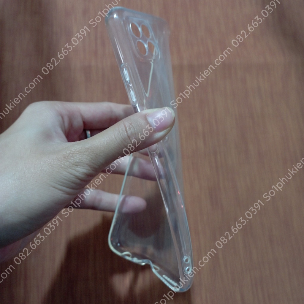 Ốp lưng Samsung A22 5G dẻo trong cao cấp có viền bảo vệ camera, chống sốc