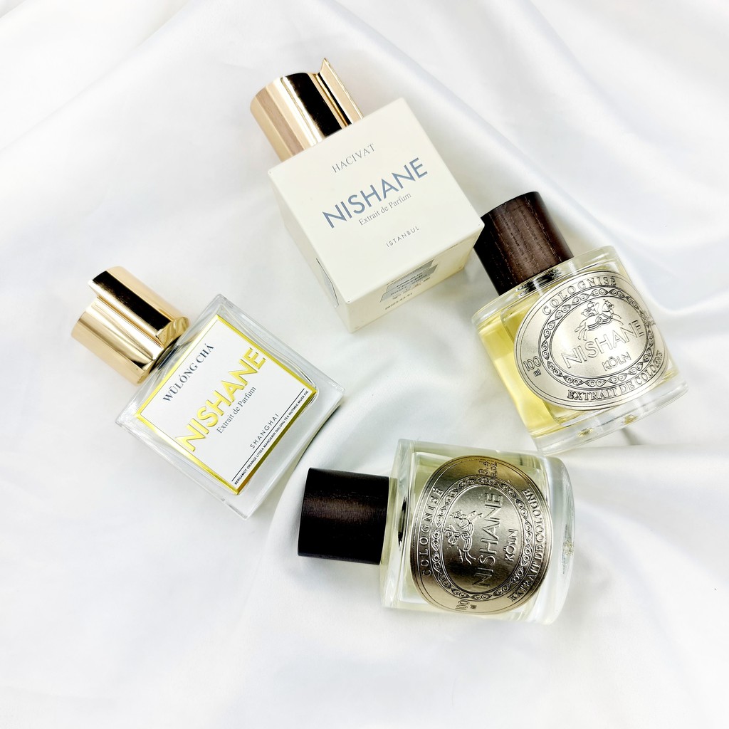 COMBO Mẫu thử nước hoa Nam Discovery SET Nishane (Hacivat 2ml + Wulong Cha 2ml + Colognise 2ml + Safran Colognise 2ml) | BigBuy360 - bigbuy360.vn