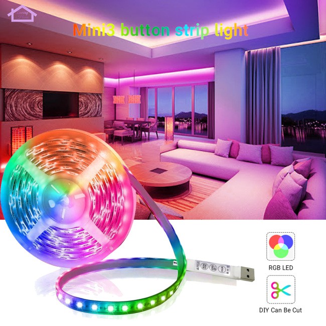 Cuộn Dây Đèn Led 5v Rgb 5050