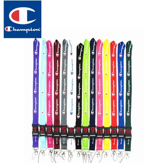 Dây đeo thẻ id / điện thoại đeo cổ in chữ champion thời trang