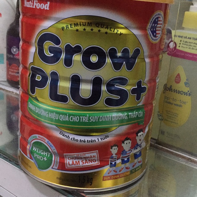 Sữa Grow plus+ của nuti food dành cho trẻ trên 1 tuổi