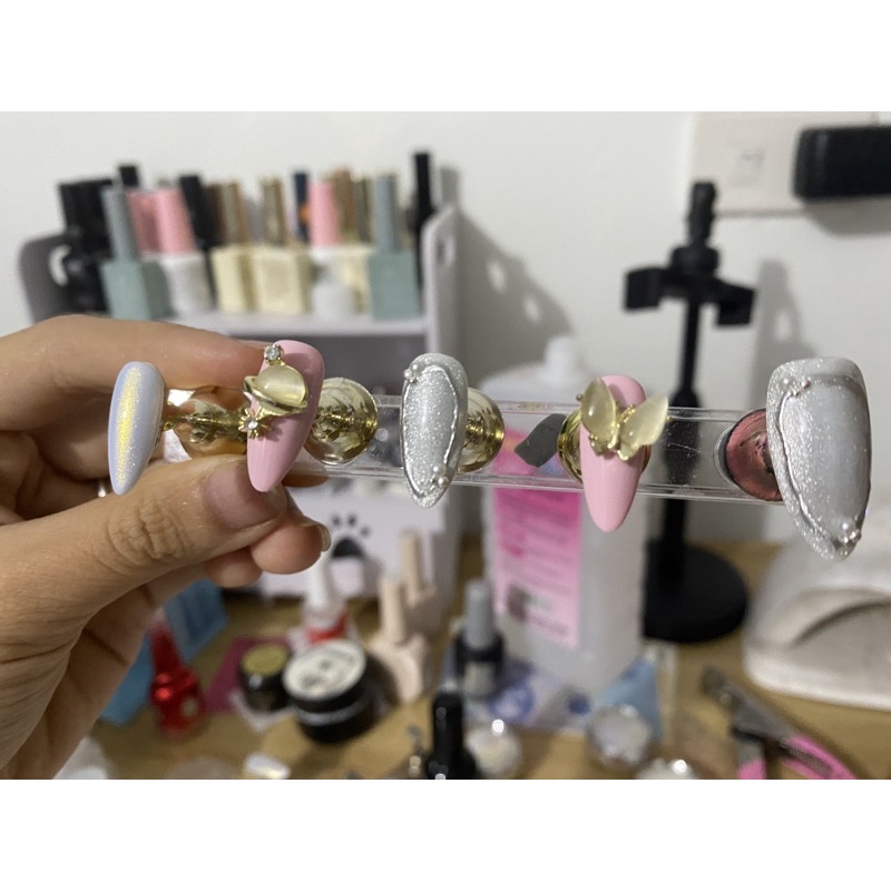 (Nailbox ) Mắt mèo tráng gương