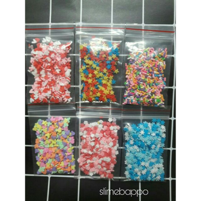 Cốm trang trí slime (10 gram)