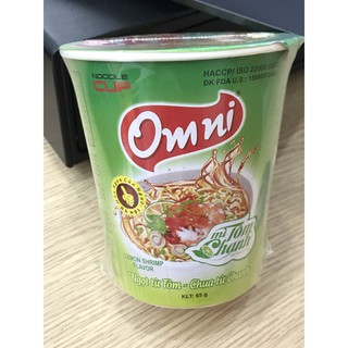 Mì Tôm Chanh Omni Ly 65g