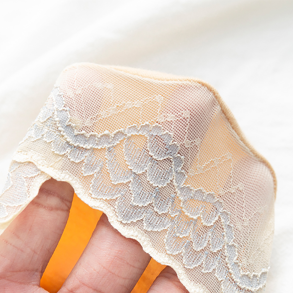 Vớ Cotton Phối Ren Xinh Xắn Dành Cho Nữ | BigBuy360 - bigbuy360.vn