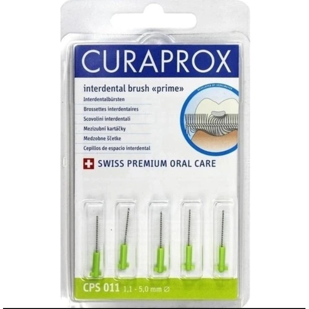 Bộ tăm chải kẽ răng Curaprox CPS Prime nhiều size