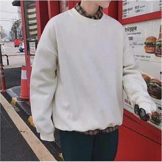 Áo sweater NHIỀU MÀU trơn chất COTTON DA CÁ CỰC CHẤT_Fox
