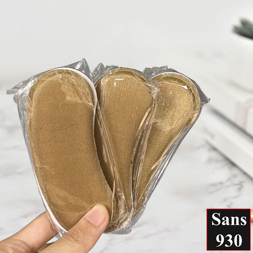 Miếng lót gót giày Sans930 cặp đệm dán êm chân chống rộng bị đau trầy trượt giầy cao búp bê có thể tái sử dụng
