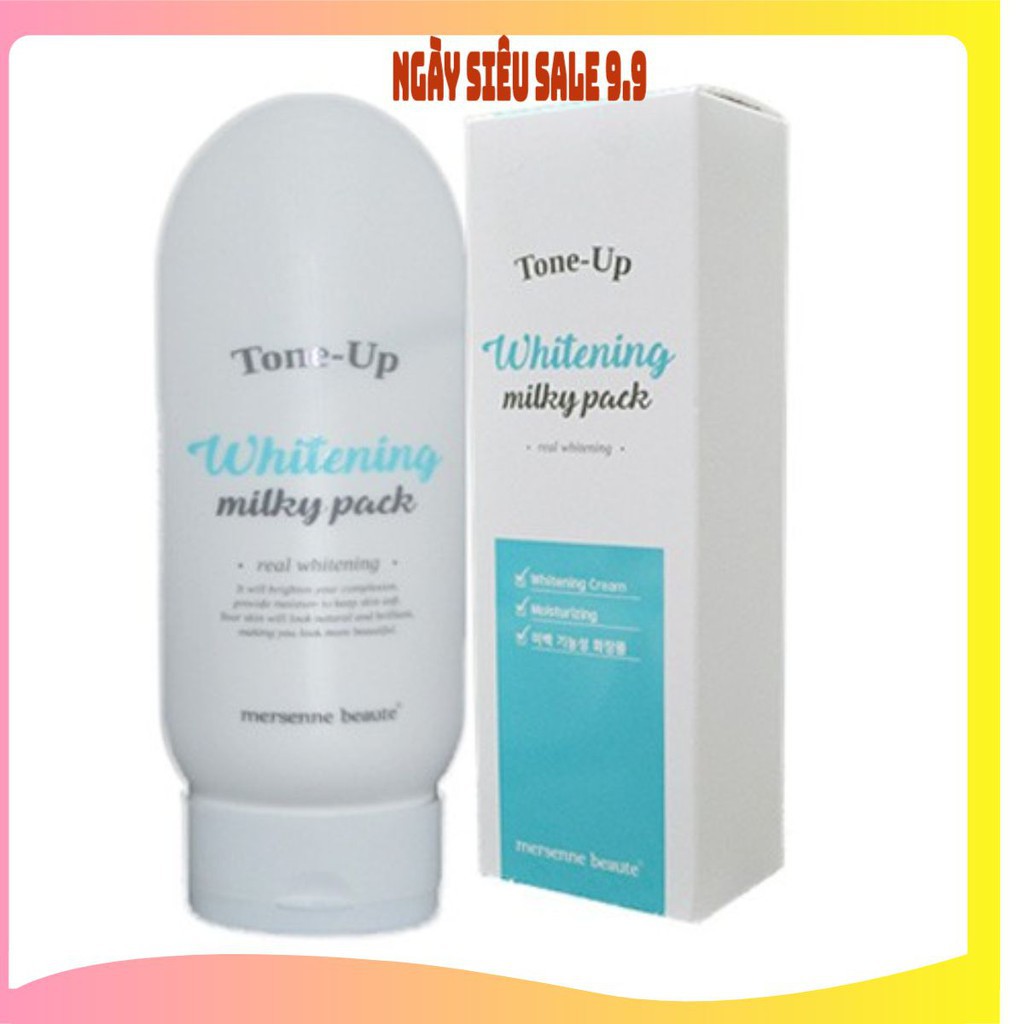 KEM DƯỠNG THỂ TRẮNG DA /Kem dưỡng trắng da body toàn thân Tone Up Whitening Milky Pack Hàn Quốc