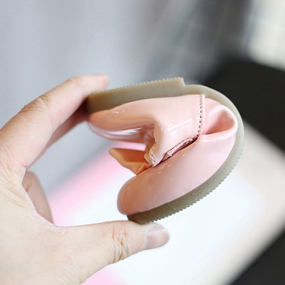 Giày búp bê bằng da PU đế mềm thời trang cho bé gái từ 1-8 tuổi