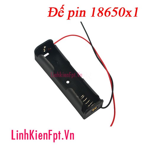 Đế pin 18650 utrafire x 1 combo 3 cái