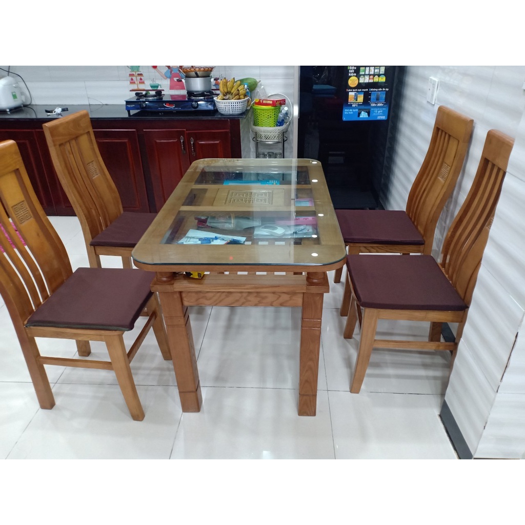 COMBO 4 Nệm VUÔNG Ngồi Bệt có kéo khóa màu NÂU kích thước 40x40x3 cm. NHO NHÃ THANH TỊNH....