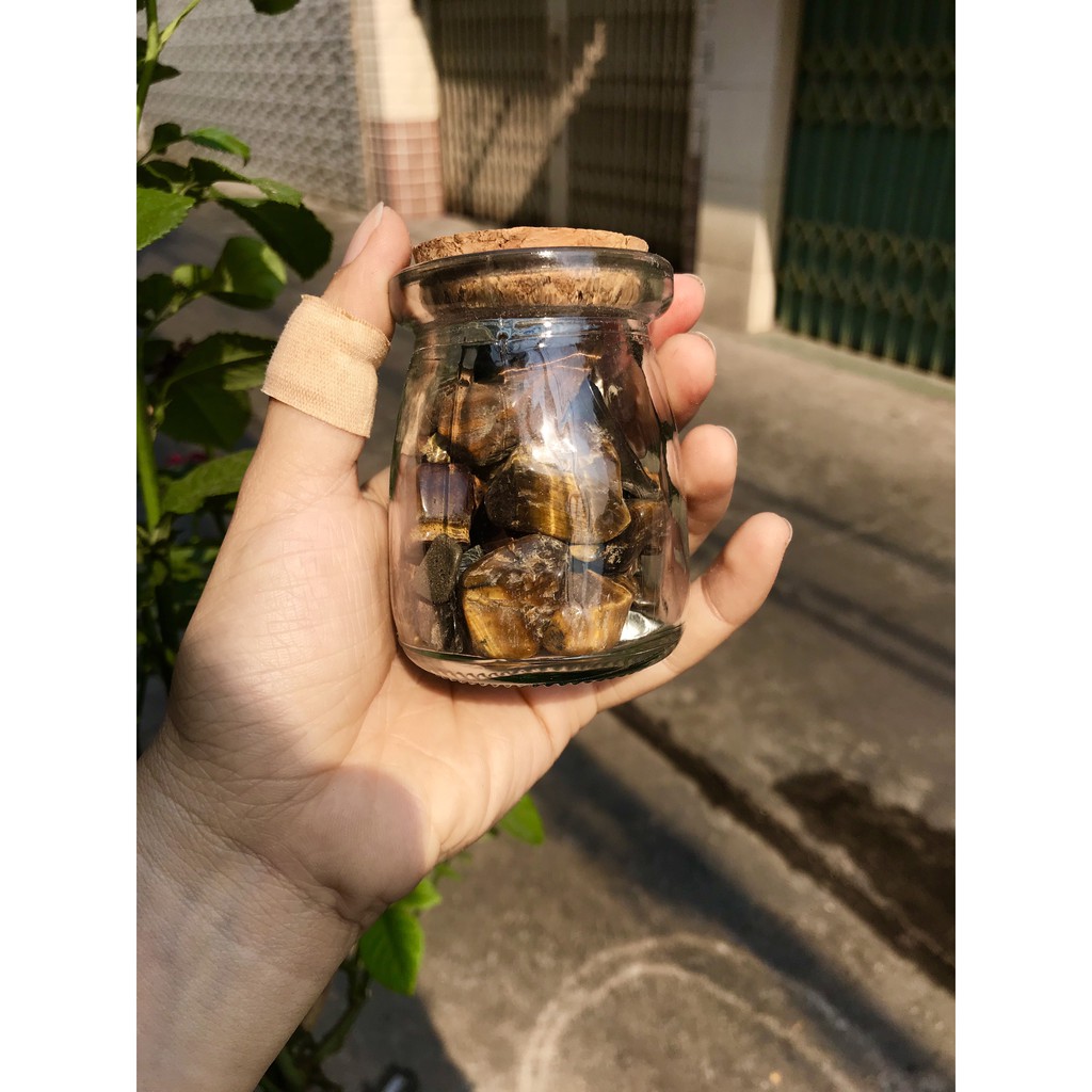 Đá vụn màu vàng - Đá vụn mắt hổ vàng - Đá thanh tẩy, tarot, trang trí | BigBuy360 - bigbuy360.vn