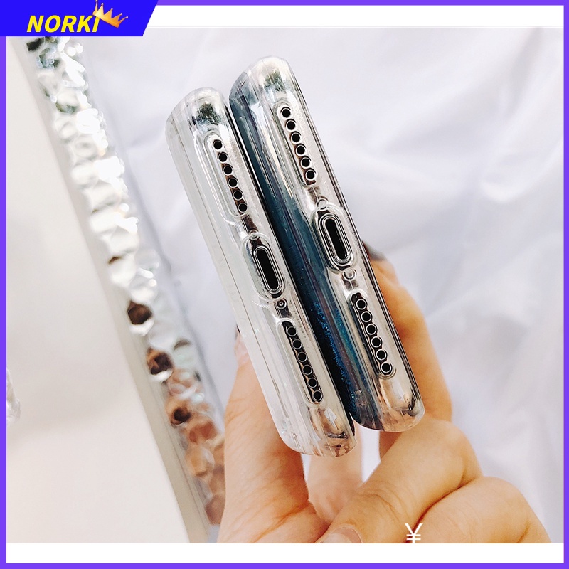 Ốp Điện Thoại Mềm Trong Suốt Phối Kim Tuyến Nước Cho oppo reno 8t 8z 8 7 7z 6 6z 5 5z 5f
