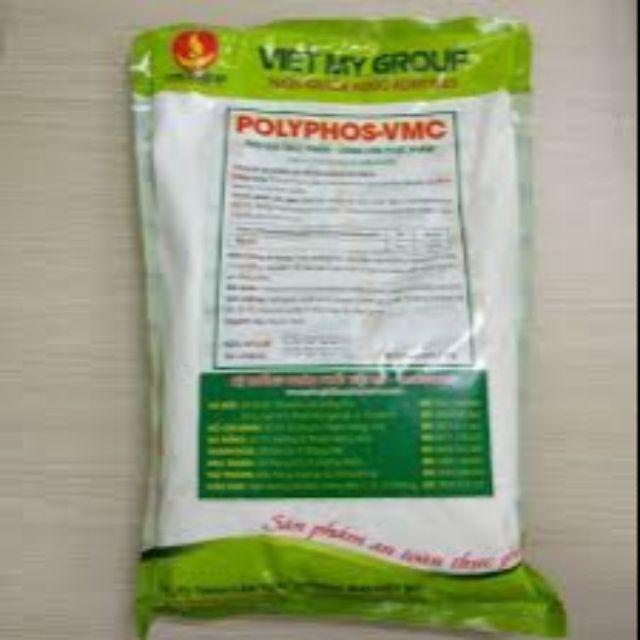 PHOLYPHOS VMC ( chất tạo giòn dai cho chả lụa, giò chả , xúc xích, chả cá) thay thế hàn the