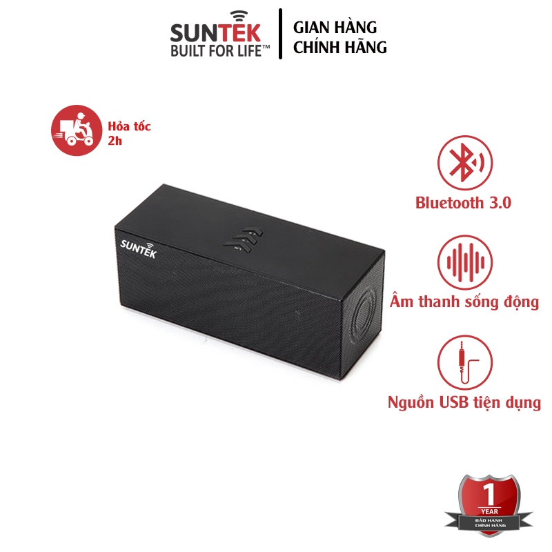 [XẢ KHO] Loa Bluetooth Không Dây SUNTEK ML-58U 6W - Nghe nhạc 8 giờ - Bảo hành Chính hãng 1 năm