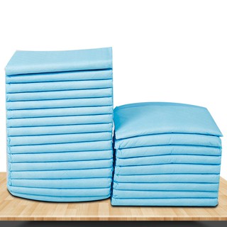 1 Bịch Miếng thảm chuồng / Bịch Tã lót vệ sinh chó mèo vào khay, chuồng bằng giấy siêu thấm hút 50, 100 miếng