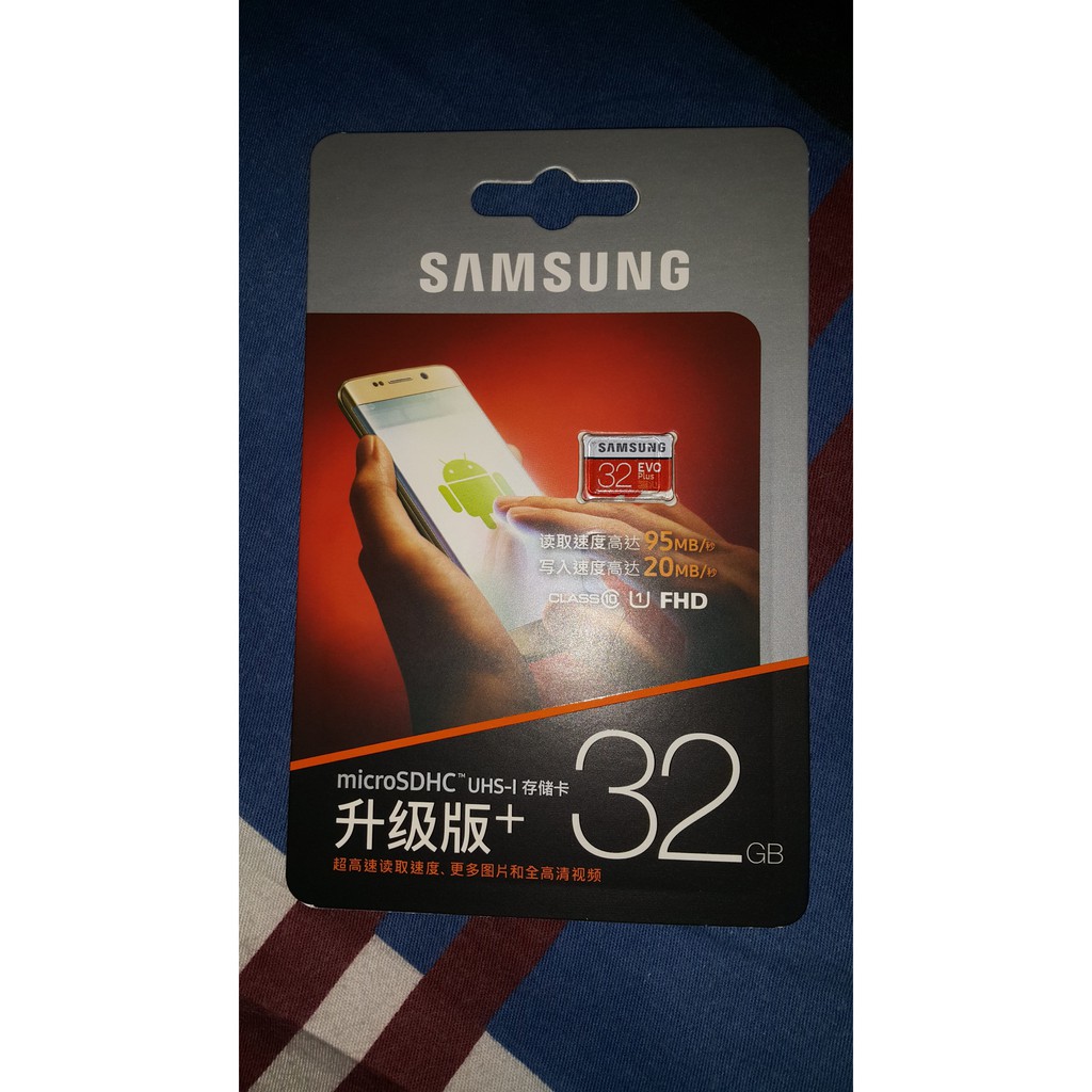 Thẻ nhớ MicroSDHC Samsung EVO Plus 32GB 95MB/s - Bảo hành 5 năm 1 đổi 1