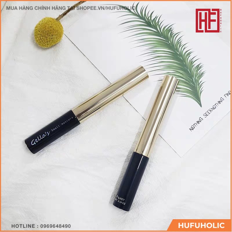 GELLA'S - Mascara cong mi dày mi dài mi Small Mascara GELLAS | BigBuy360 - bigbuy360.vn