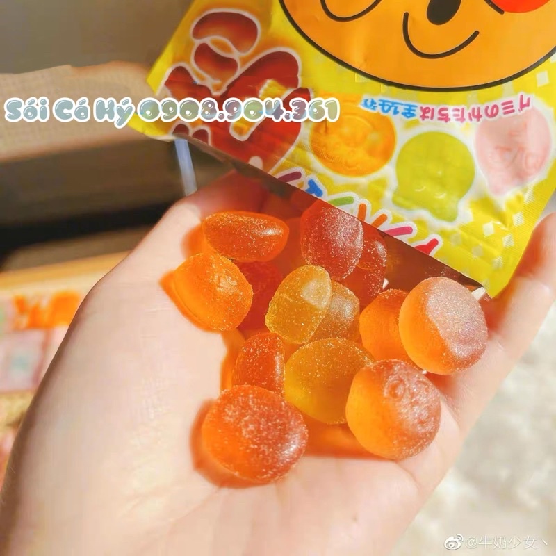⚡️ Kẹo dẻo trái cây chống sâu răng Anpanman Nhật Bản⚡️