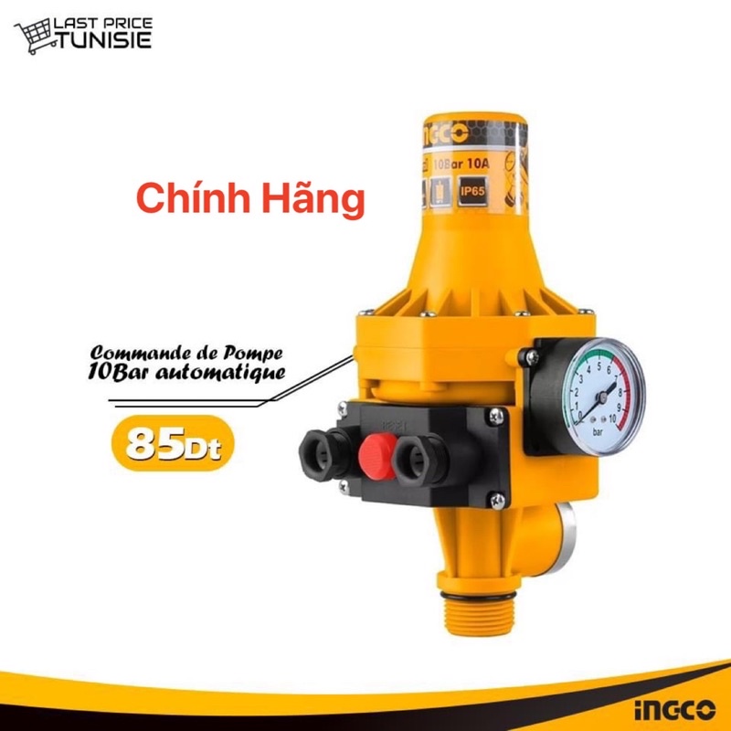 INGCO Rờ le tự động bơm nước bằng áp suất WAPS002  (Cam kết Chính Hãng 100%)