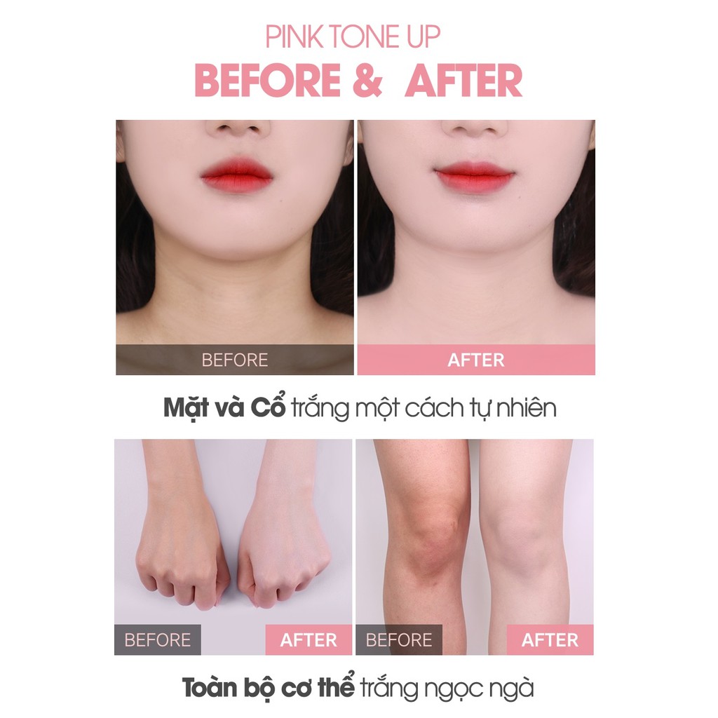 Kem Dưỡng Da Black Rouge Haru Series Pink Tone Up Cream