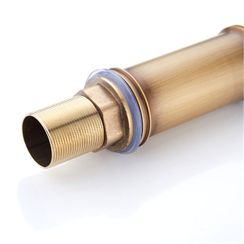 Vòi Nước Nóng Lạnh Bằng Tre Bền Bỉ Cho Bồn Rửa Nhà Tắm