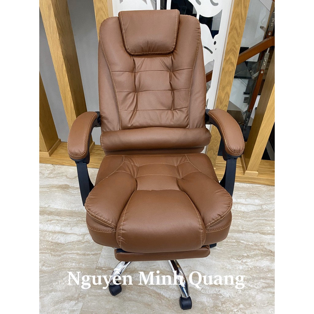 GHẾ DA PU CAO CẤP MASSAGE XOAY VĂN PHÒNG CÓ GÁC CHÂN | BigBuy360 - bigbuy360.vn