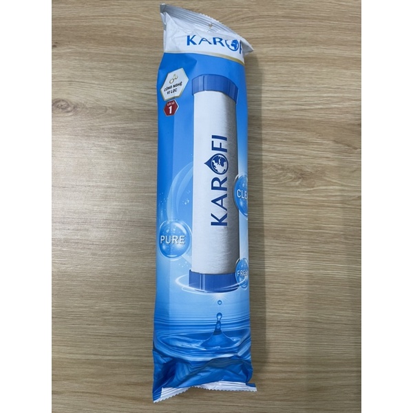 Lõi lọc nước Karofi chính hãng, lõi lọc thô số 1-  SMax Duo 1- Vi lọc làm sạch nước thay được cho tất cả máy lọc nước RO