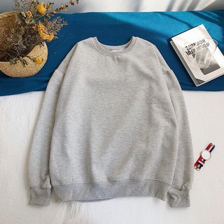 🔝ÁO SWEATER🍁FREESHIP🍁💕ÁO HOODIE SWEATER 2 MÀU KHÔNG NÓN UNISEX NAM NỮ💕