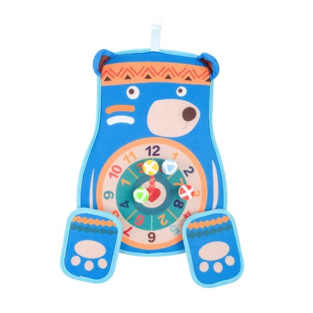 [HOT] ĐỒ CHƠI BẢNG PHI TIÊU NÉM BÓNG DÍNH VELCRO HÌNH GẤU THỔ DÂN CỰC ĐÁNG YÊU