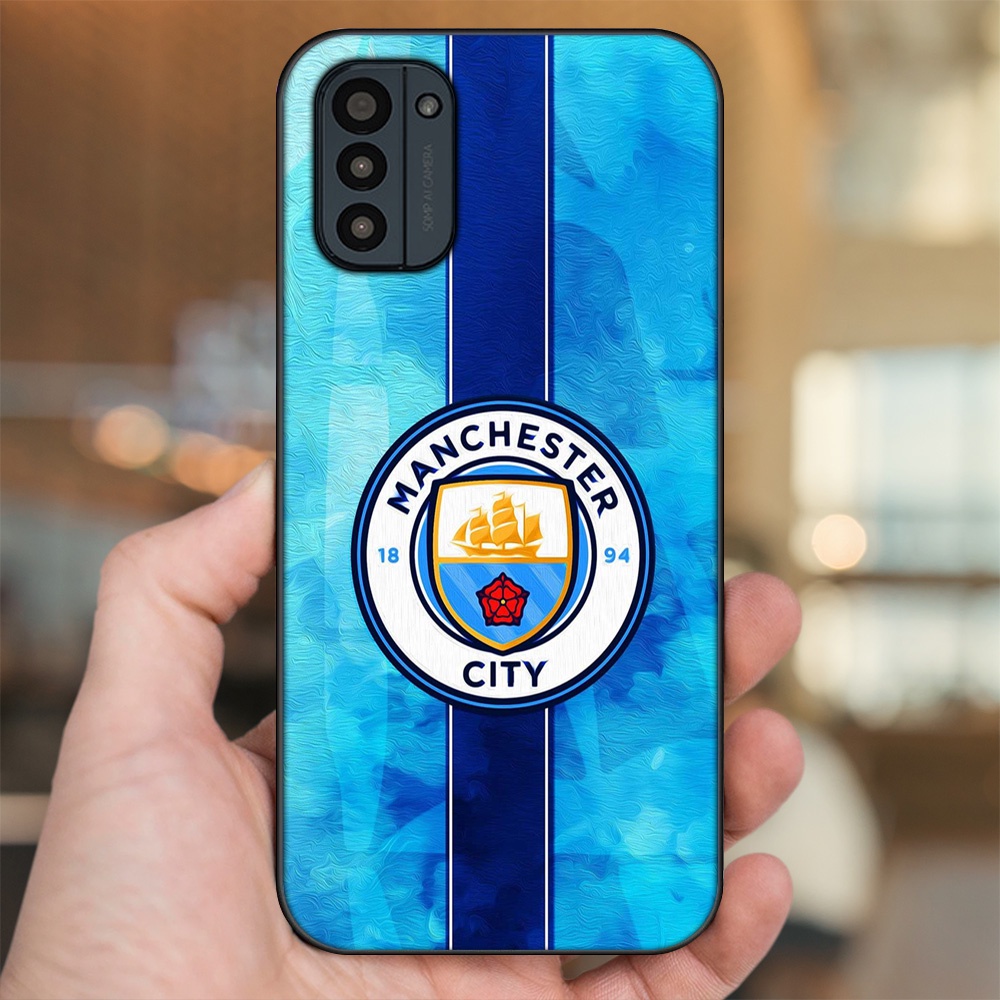 Ốp lưng Nokia G21 viền đen in hình Manchester City MC