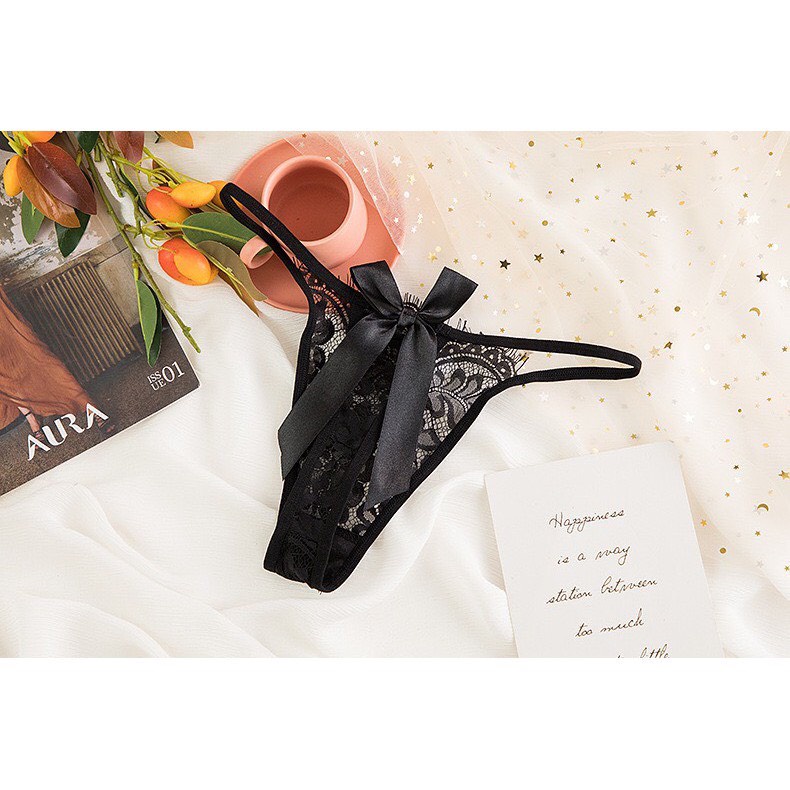 Quần Lọt Khe Nữ- Quần Lót Lọt Khe Ren cao cấp thiết kế điệu đà gợi cảm sexy DAN STORE MÃ C10