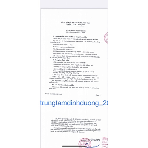 Sữa bột SUPDEXTRIN hộp 400g giải pháp cho trẻ nhẹ cân