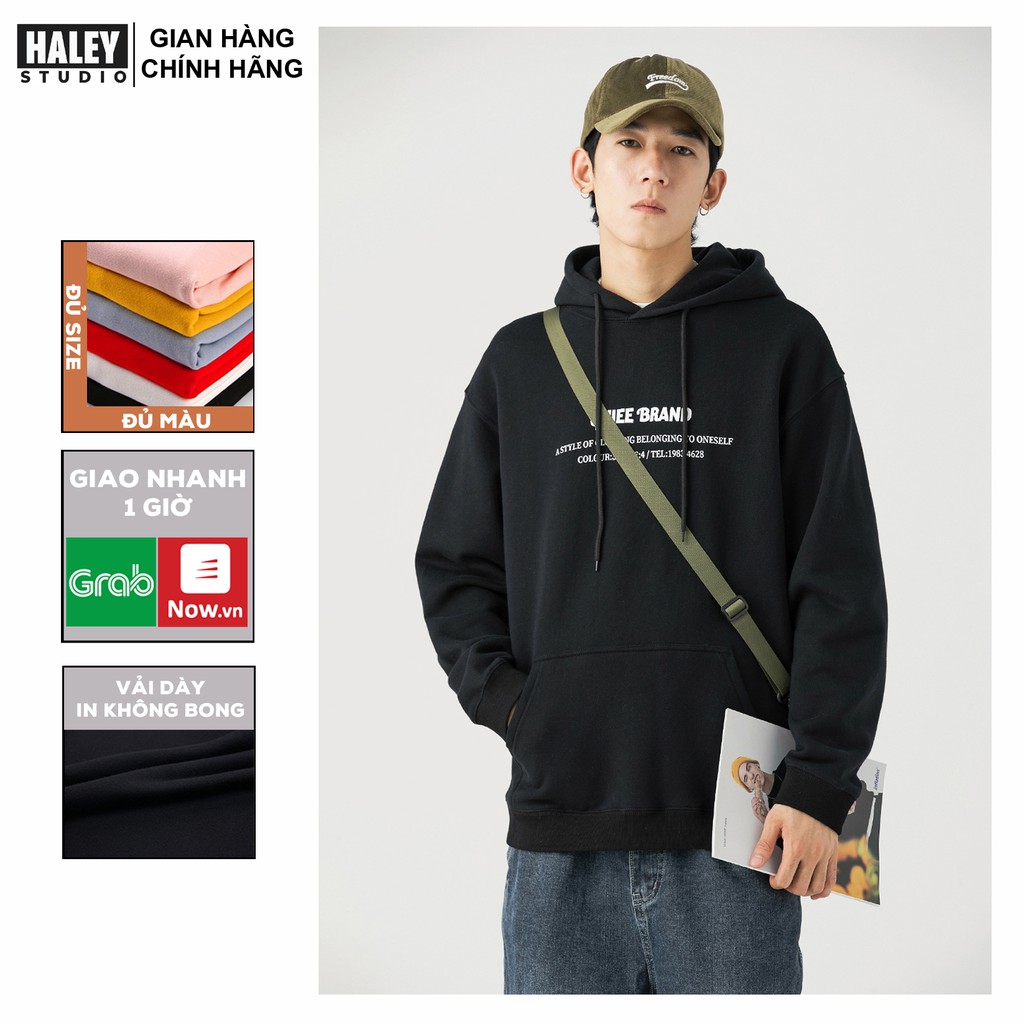 Áo Hoodie Nam Nữ unisex phong cách Hàn Quốc cá tính, Áo chất nỉ cá sấu mã HD054 - Tặng vòng tay xinh - HaleyStudio